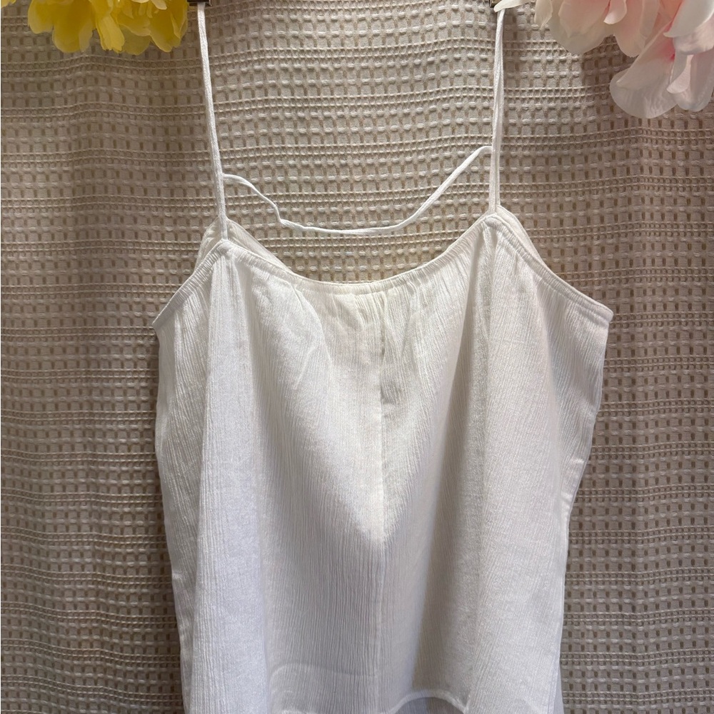 H&M White Ribbed Cami Top - Picture 5 of 10